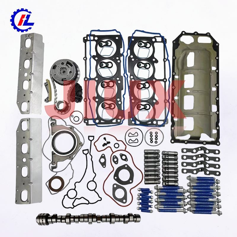 Registerkjedesett VVT girmotordeler overhalingssett Sylinderhodepakning Nedre pakningssett for CHRYSLER JEEP Dodge 5.7/6.4 53022317AC 53022115AH